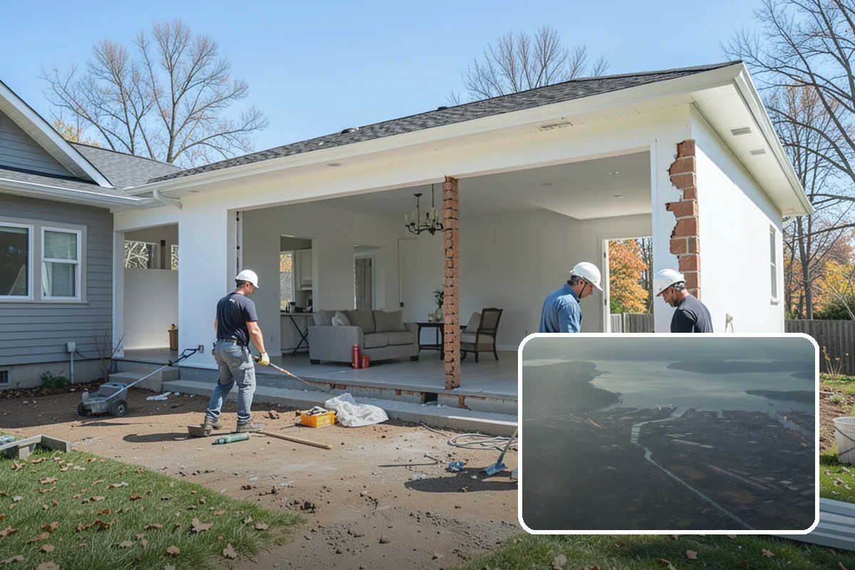 Beam Installation in Fife, Pierce County, WA - Carries loads across new openings