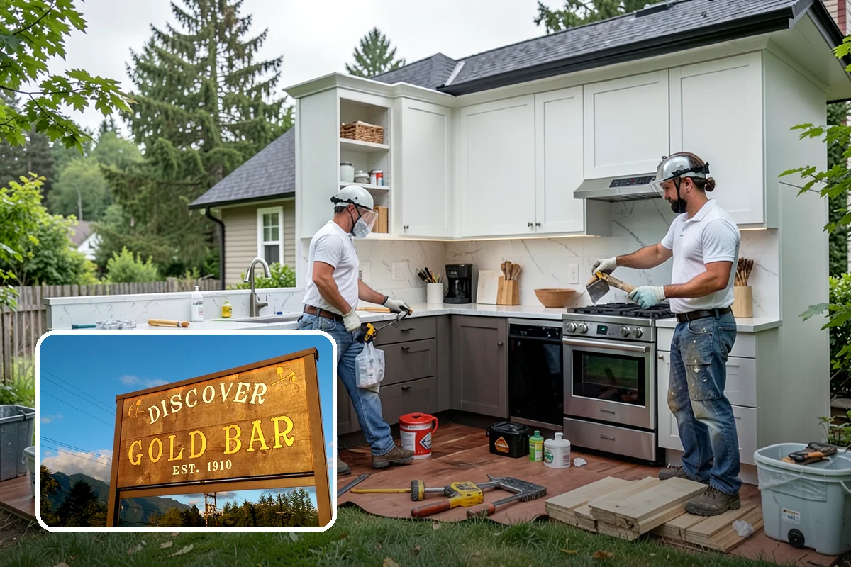 Beam Installation in Gold Bar, Snohomish County, WA - Carries loads across new openings