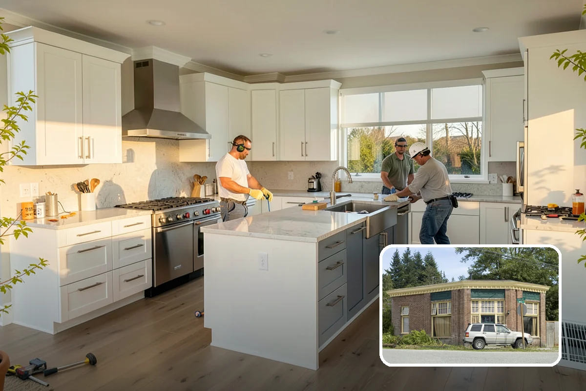 Beam Installation in Hamilton, Skagit County, WA - Carries loads across new openings