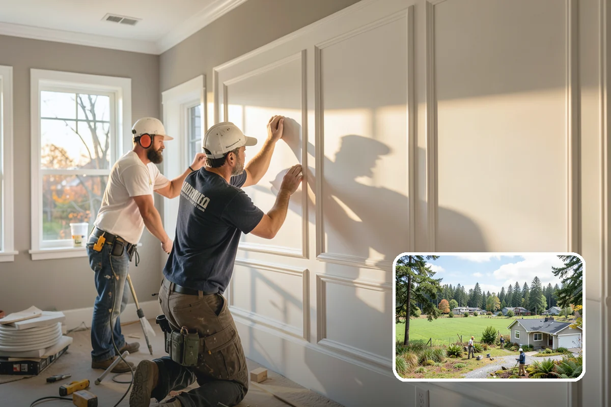 Beam Installation in Lyman, Skagit County, WA - Carries loads across new openings