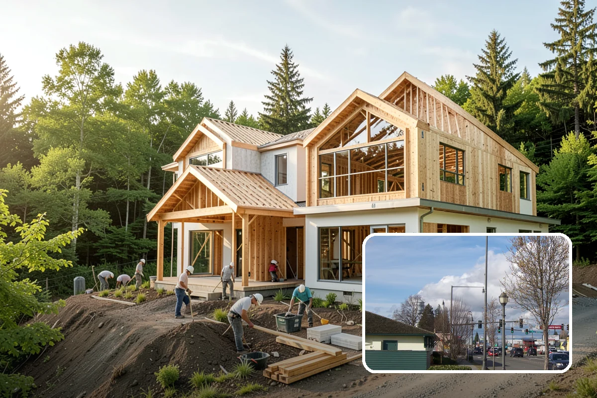 Beam Installation in Marysville, Snohomish County, WA - Carries loads across new openings
