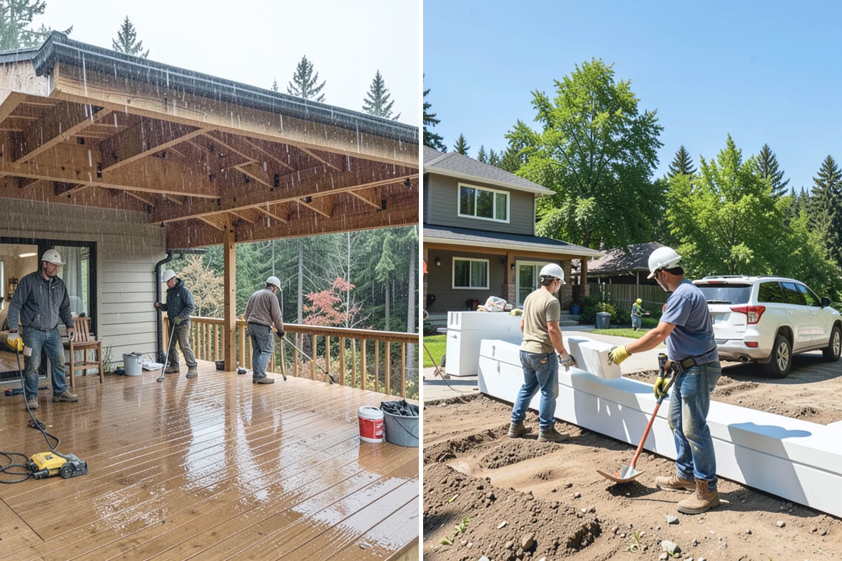Beam Installation in Marysville, Snohomish County, WA - Engineer and size the beam
