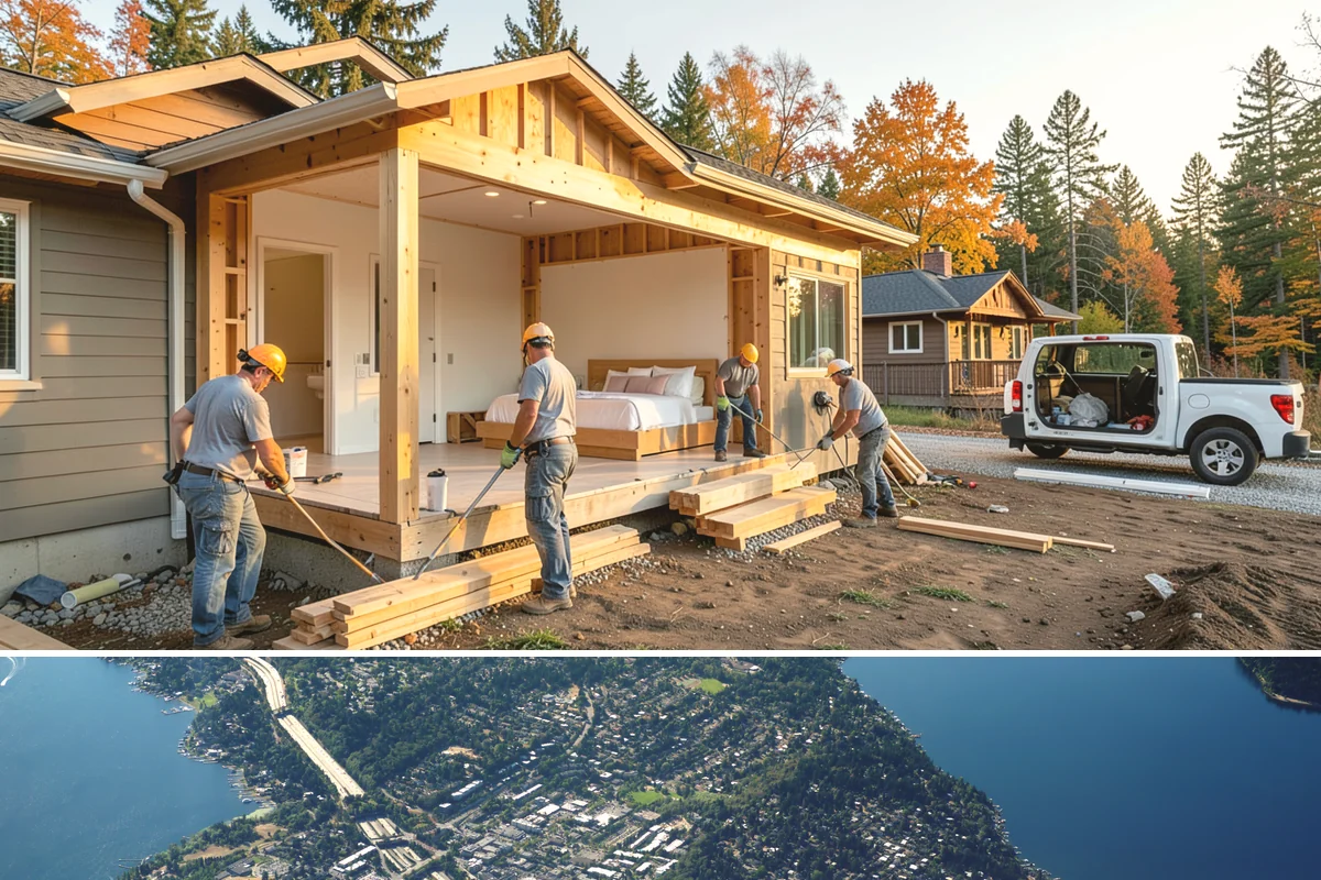 Beam Installation in Mercer Island, King County, WA - Beam installation is indoor structural work suited to any season, with drier months easing inspection scheduling.