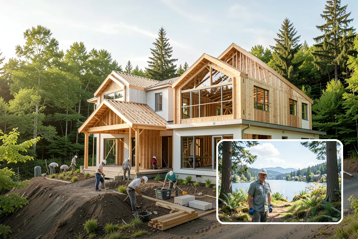 Beam Installation in Milton, King County, WA - Carries loads across new openings