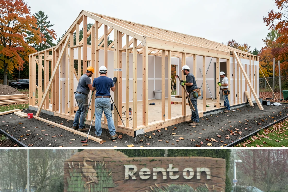 Beam Installation in Renton, King County, WA - Beam installation is indoor structural work suited to any season, with drier months easing inspection scheduling.