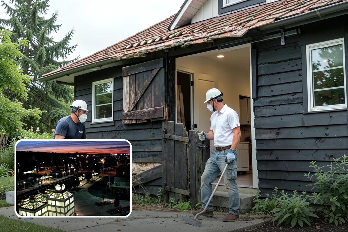 Beam Replacement in Auburn, King County, WA - Sagging floors corrected by a properly sized beam