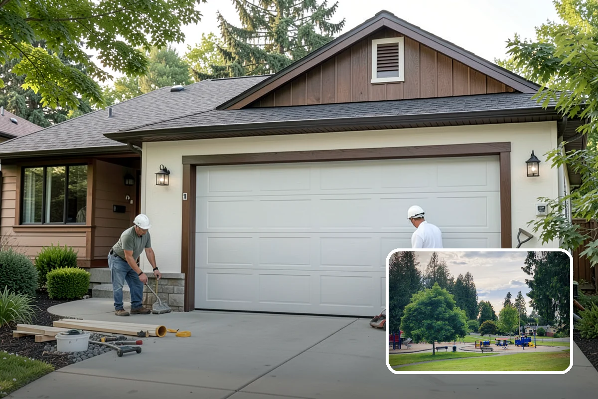 Beam Replacement in Bonney Lake, Pierce County, WA - Sagging floors corrected by a properly sized beam