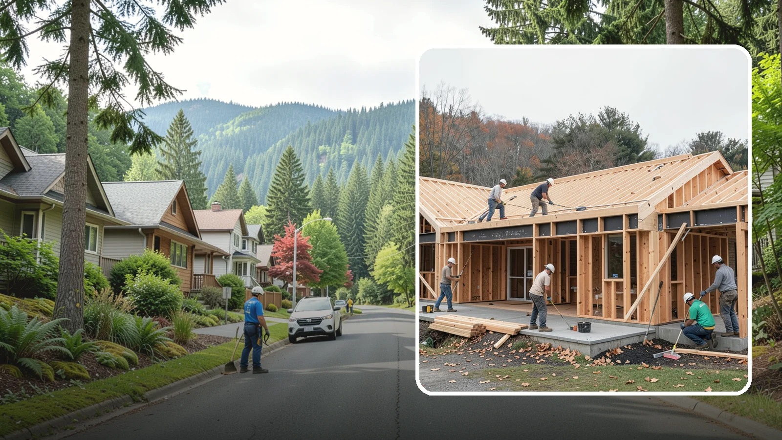 Beam Replacement in Darrington, Snohomish County, WA - We replace failing girders and beams to restore the load path and stop sagging floors above.