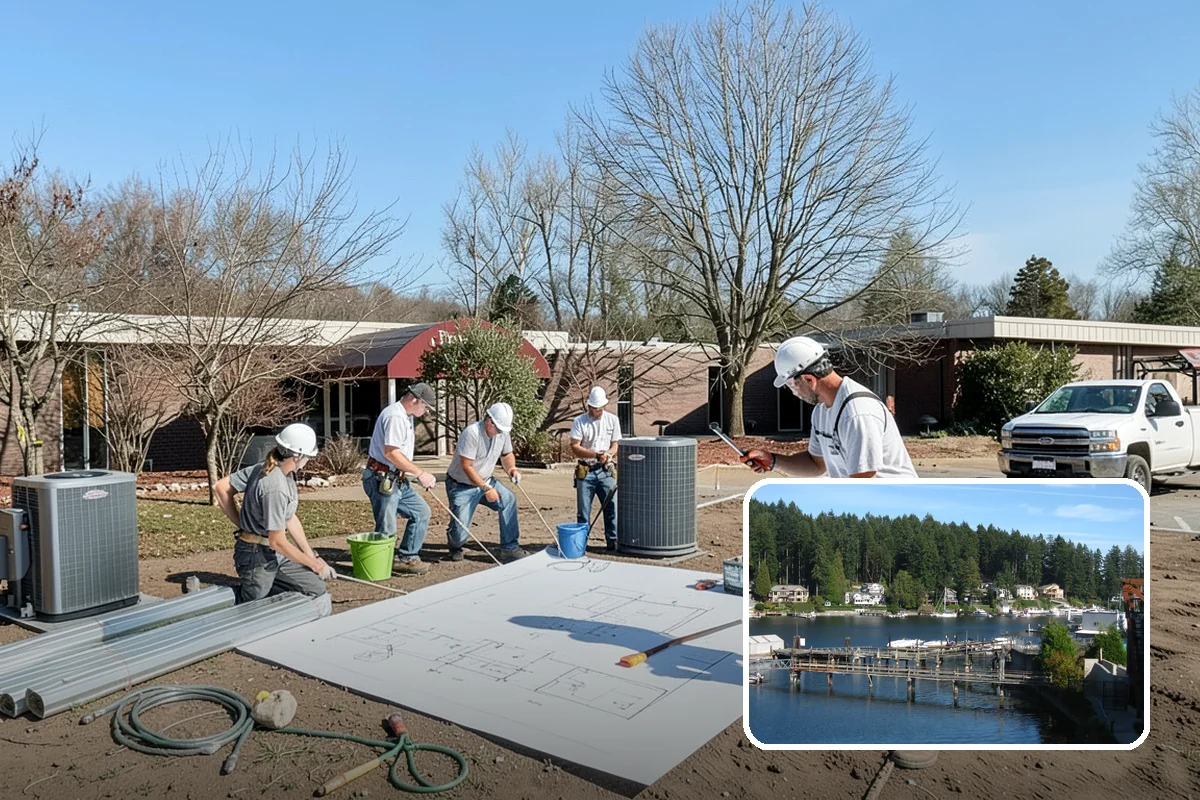Beam Replacement in Gig Harbor, Pierce County, WA - Sagging floors corrected by a properly sized beam