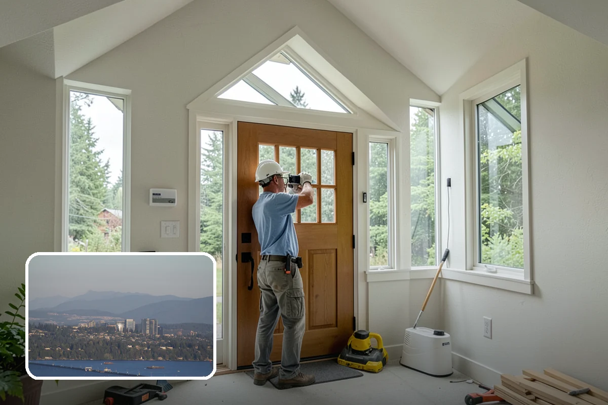 Beam Replacement in Medina, King County, WA - Sagging floors corrected by a properly sized beam