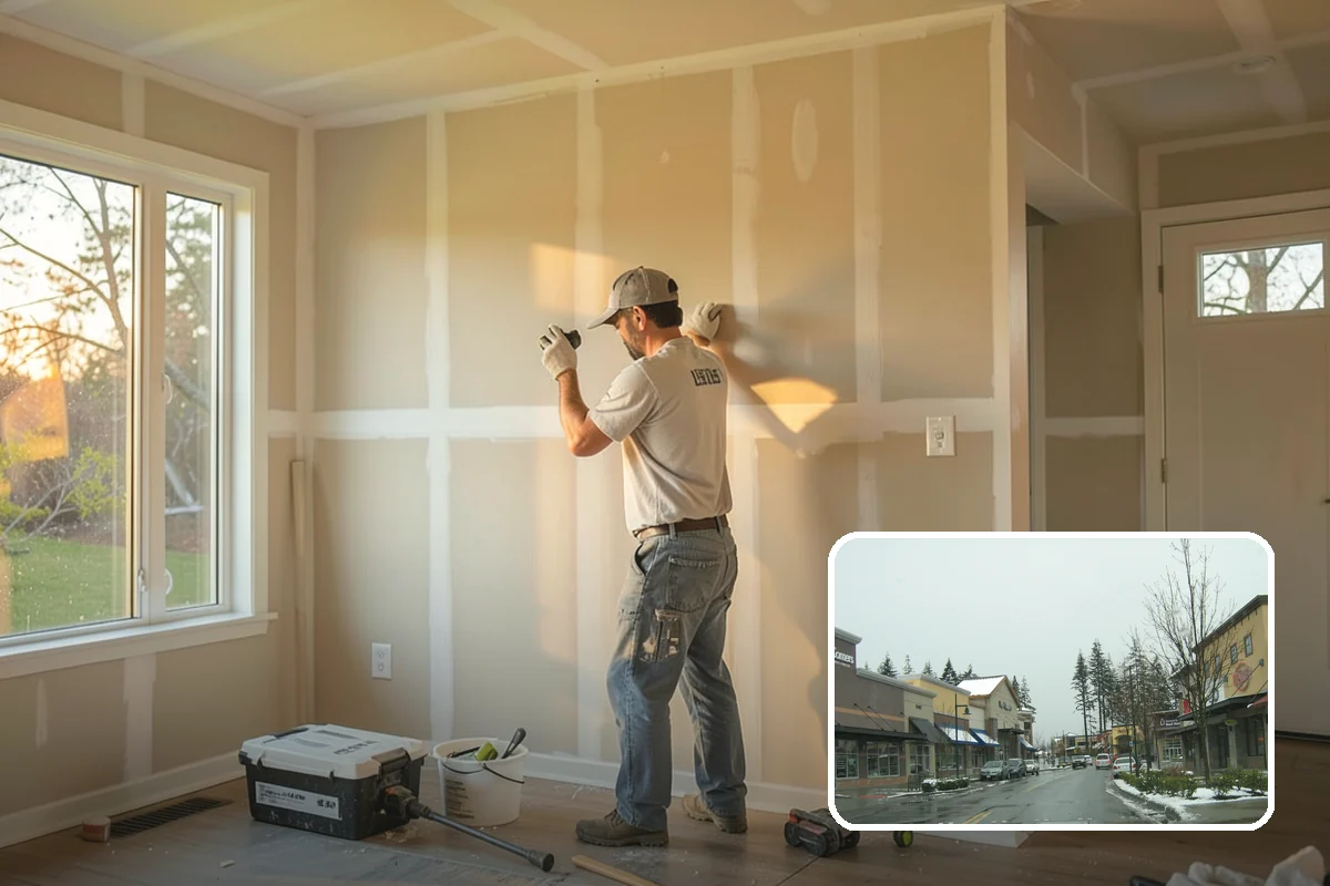 Beam Replacement in Mill Creek, Snohomish County, WA - Sagging floors corrected by a properly sized beam