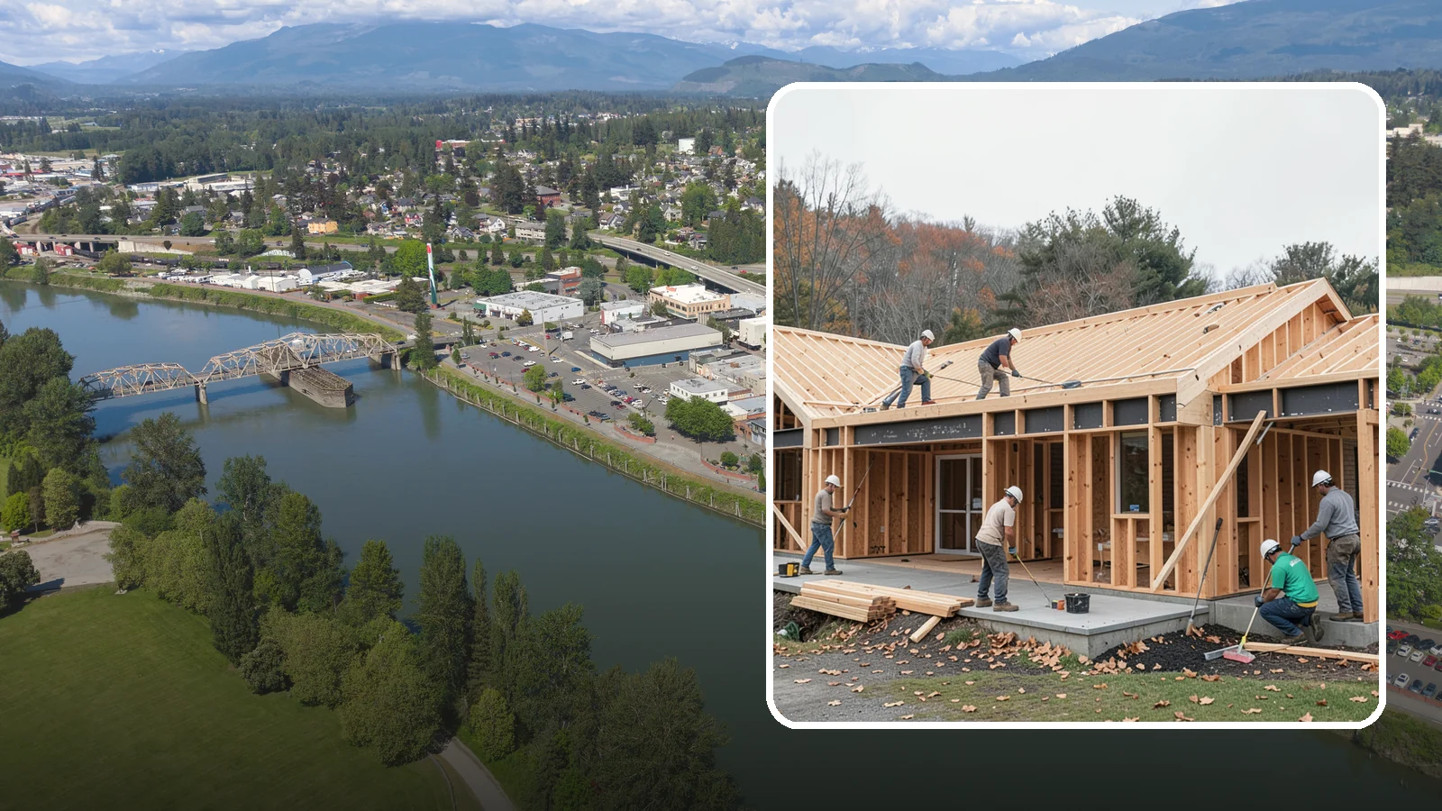 Beam Replacement in Mount Vernon, Skagit County, WA - We replace failing girders and beams to restore the load path and stop sagging floors above.
