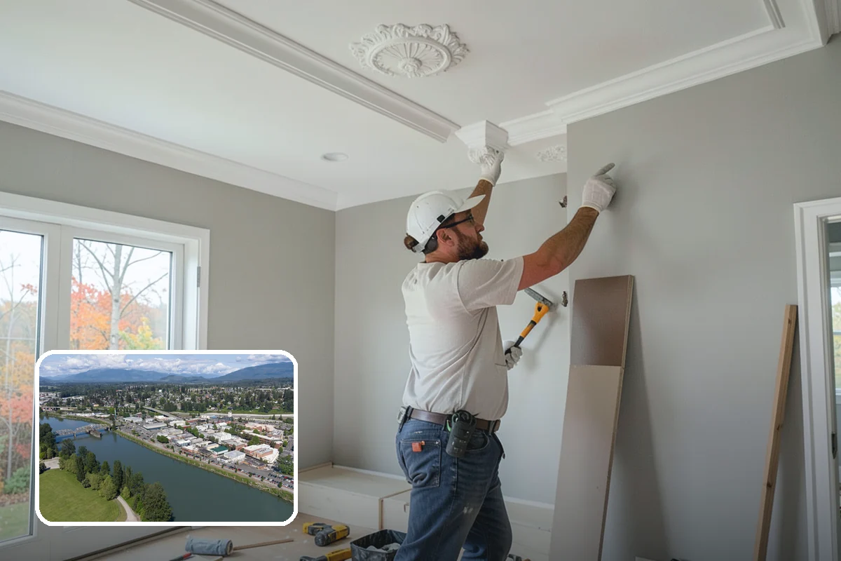 Beam Replacement in Mount Vernon, Skagit County, WA - Sagging floors corrected by a properly sized beam