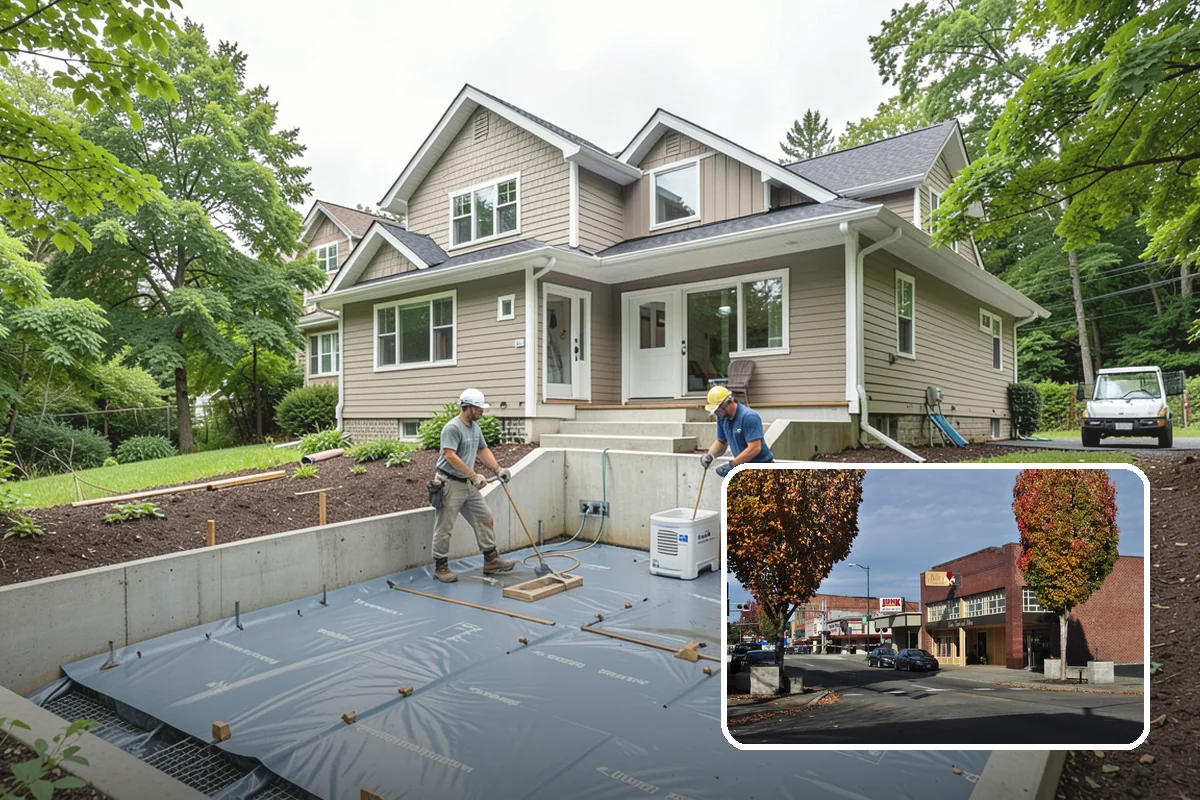 Beam Replacement in Puyallup, Pierce County, WA - Sagging floors corrected by a properly sized beam