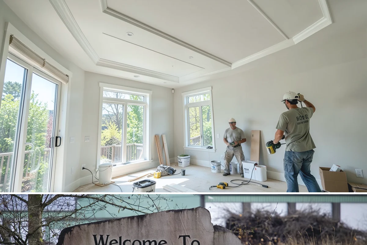 Bedroom Addition in Buckley, Pierce County, WA - Exterior framing is best done in dry summer weather, with interior finishing suited to any season.
