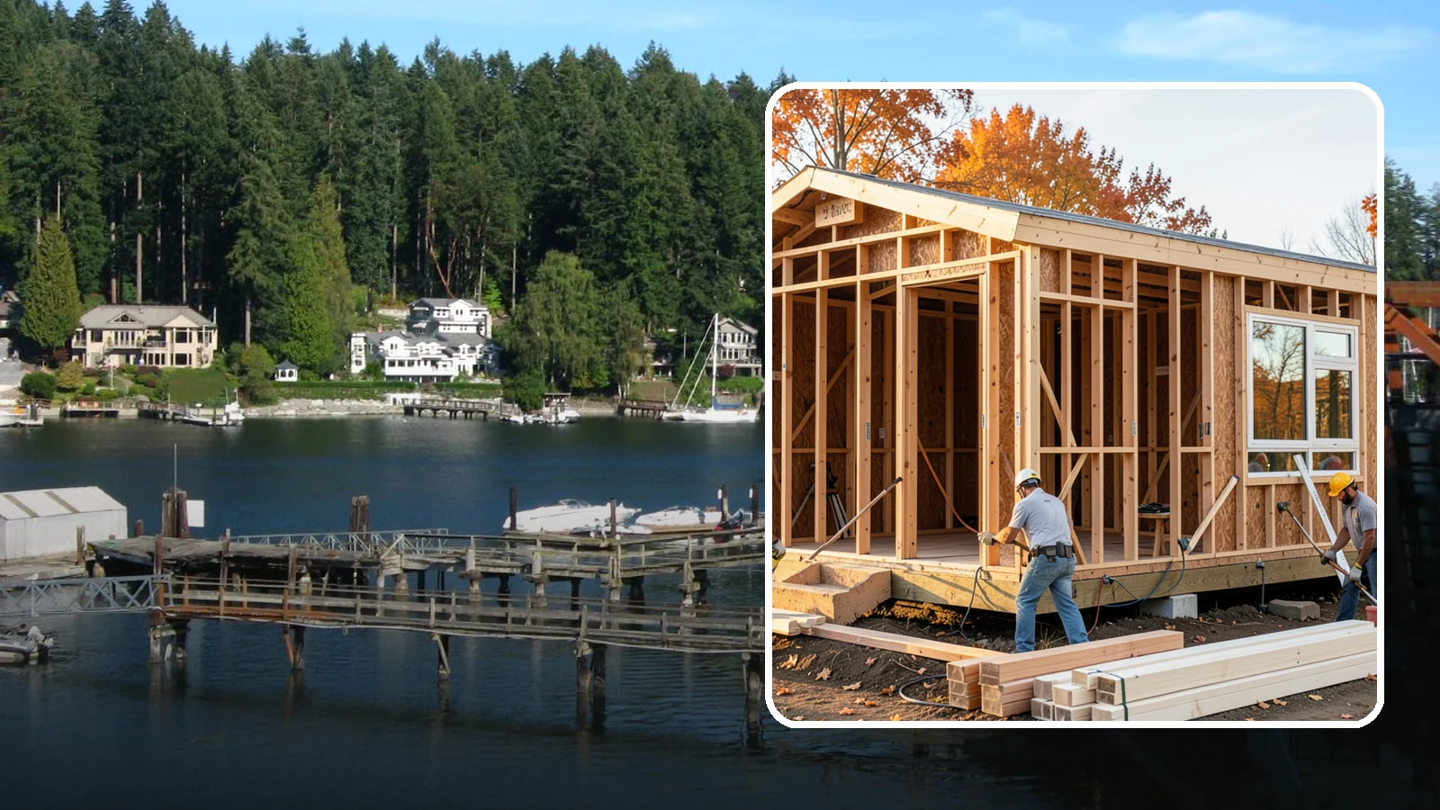 Bedroom Addition in Gig Harbor, Pierce County, WA - A bedroom addition adds a new, code-compliant sleeping room complete with egress and closet.