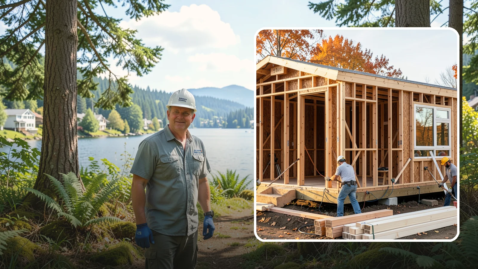 Bedroom Addition in Milton, King County, WA - A bedroom addition adds a new, code-compliant sleeping room complete with egress and closet.