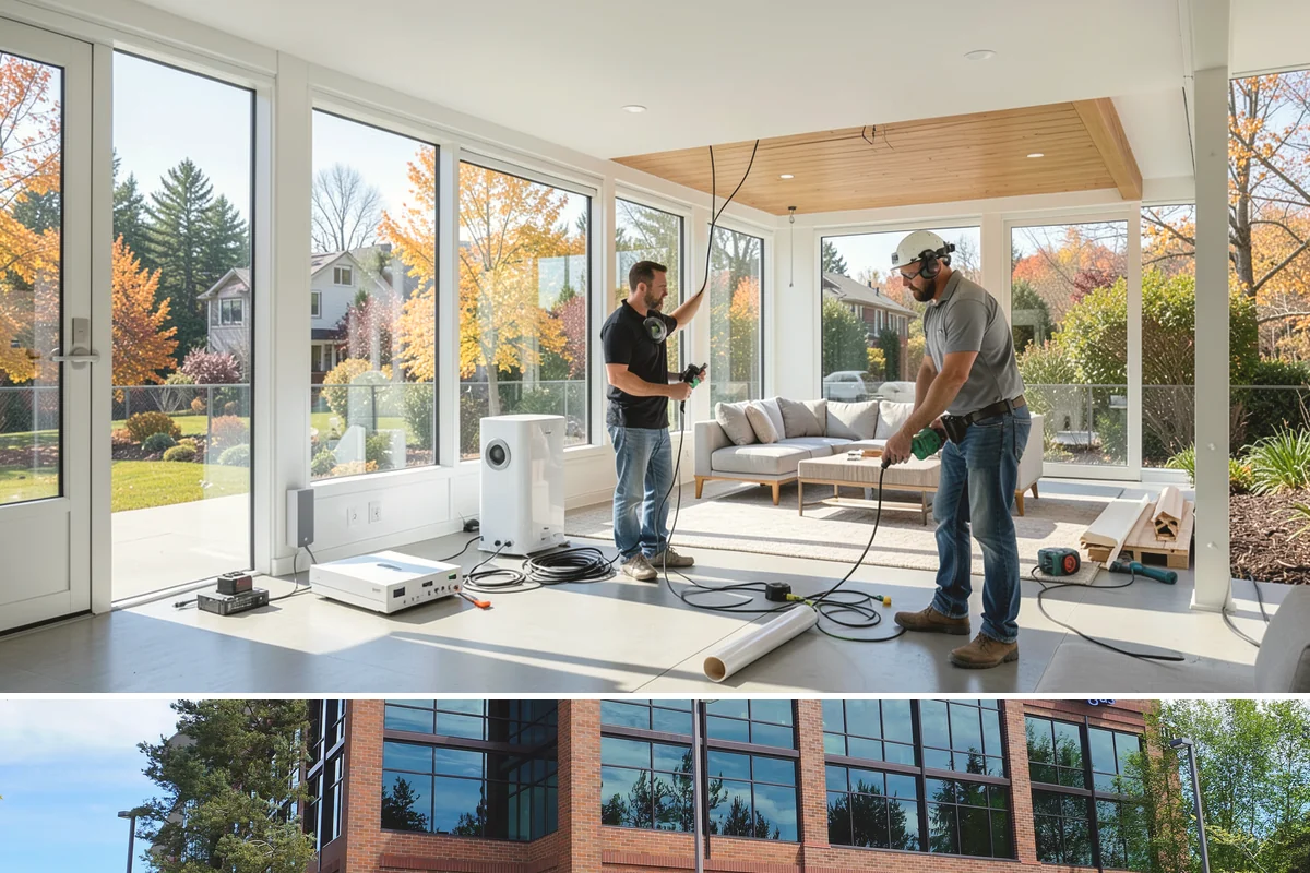Bedroom Addition in Mountlake Terrace, Snohomish County, WA - Exterior framing is best done in dry summer weather, with interior finishing suited to any season.