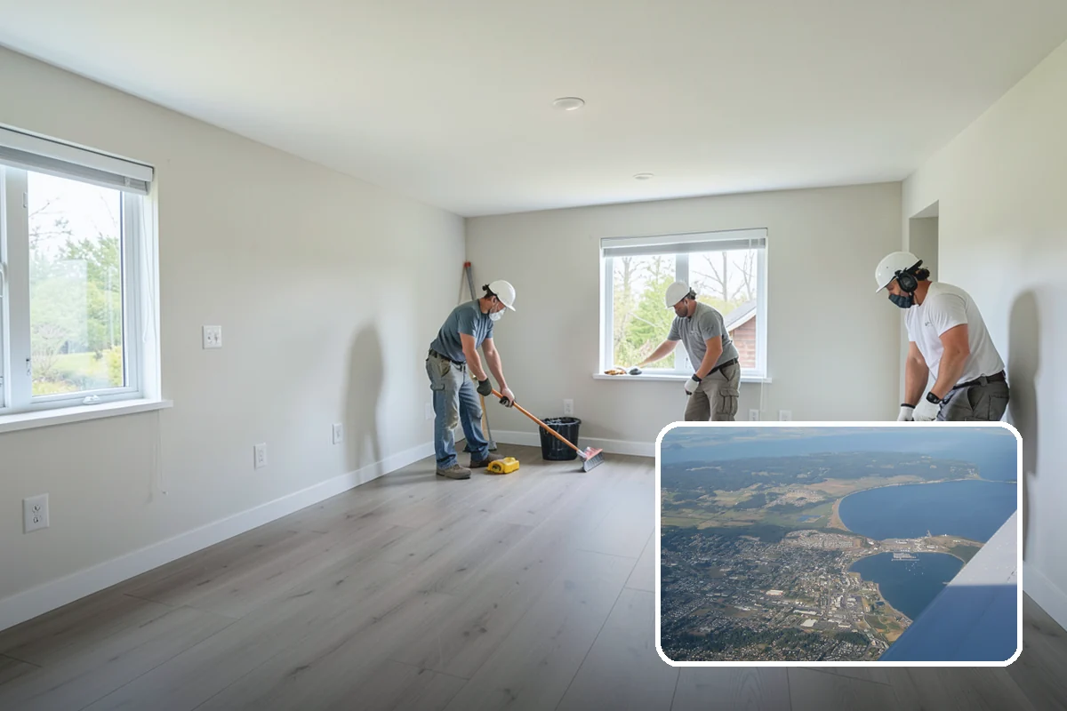 Bedroom Addition in Oak Harbor, Island County, WA - Provides a legal, egress-compliant sleeping space
