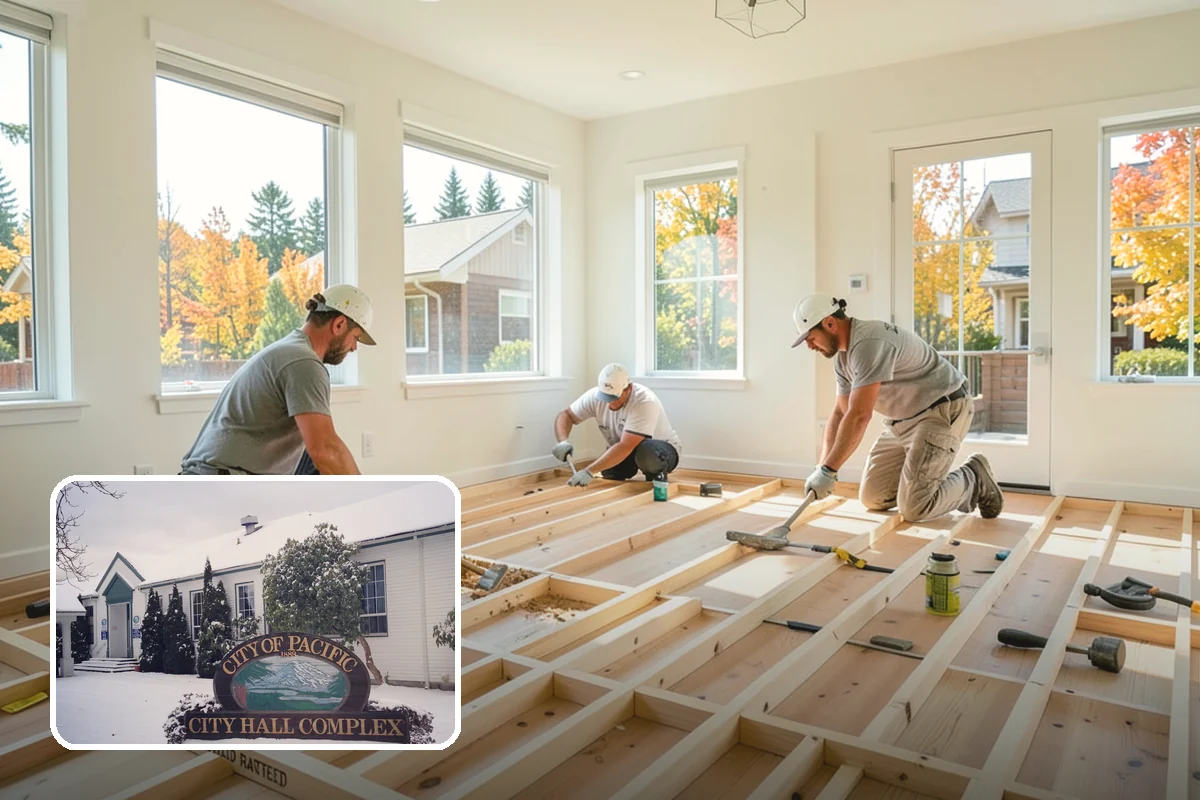 Bedroom Addition in Pacific, King County, WA - Provides a legal, egress-compliant sleeping space