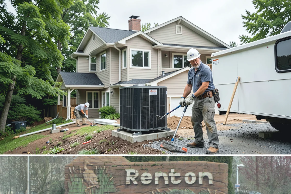 Bedroom Addition in Renton, King County, WA - Exterior framing is best done in dry summer weather, with interior finishing suited to any season.
