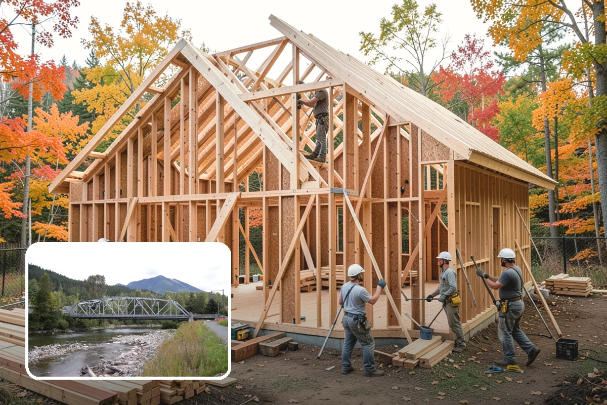 Bedroom Addition in Skykomish, King County, WA - Provides a legal, egress-compliant sleeping space