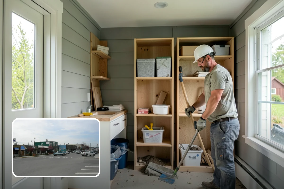 Bedroom Addition in Stanwood, Snohomish County, WA - Provides a legal, egress-compliant sleeping space