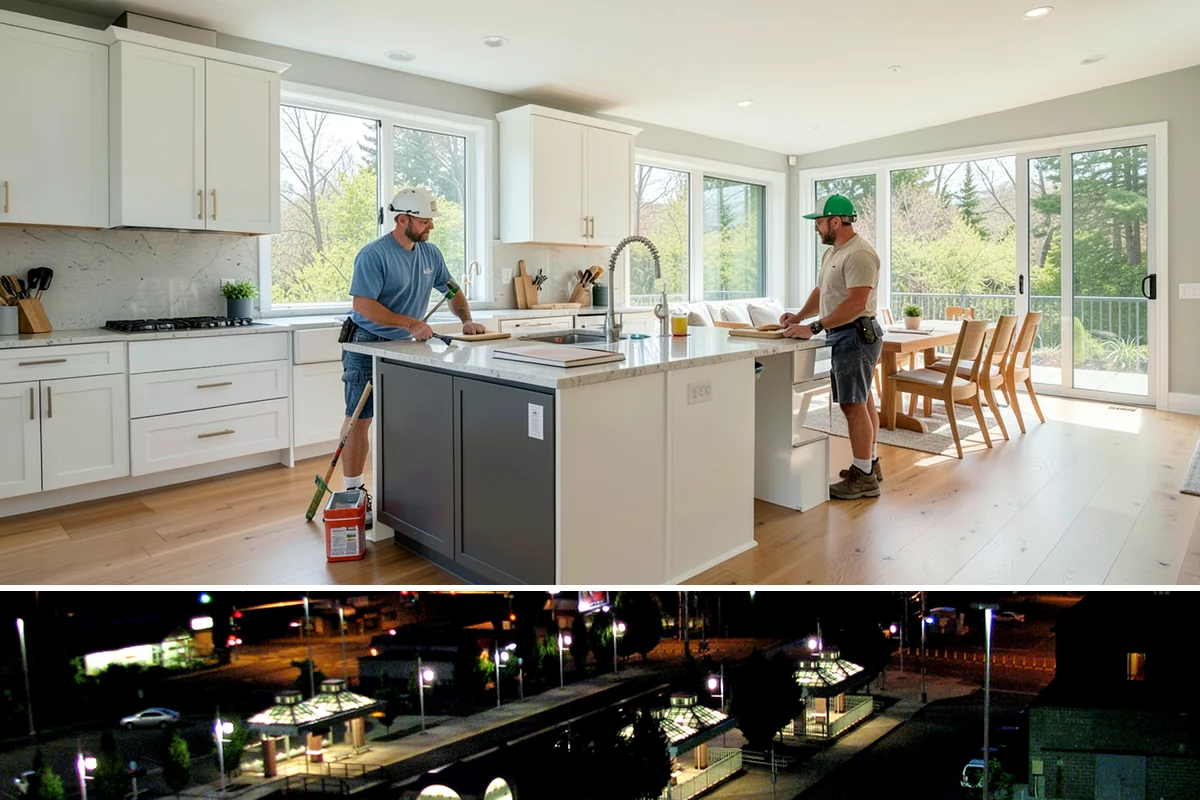 Bedroom Flooring Installation in Auburn, King County, WA - Bedroom floors can be installed any season, with fall a favorite time to add warmth before winter.