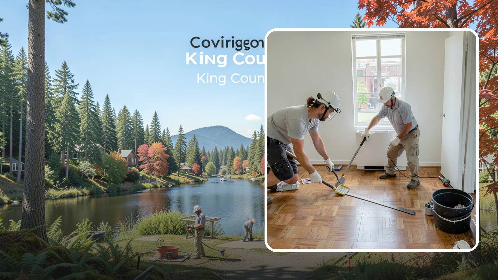Bedroom Flooring Installation in Covington, King County, WA - Bedroom flooring installation that creates a warm, quiet, and comfortable retreat to rest and recharge.