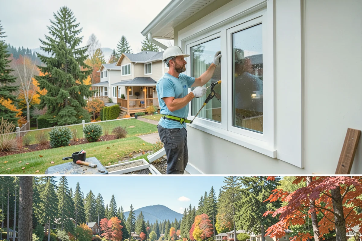Bedroom Flooring Installation in Covington, King County, WA - Bedroom floors can be installed any season, with fall a favorite time to add warmth before winter.