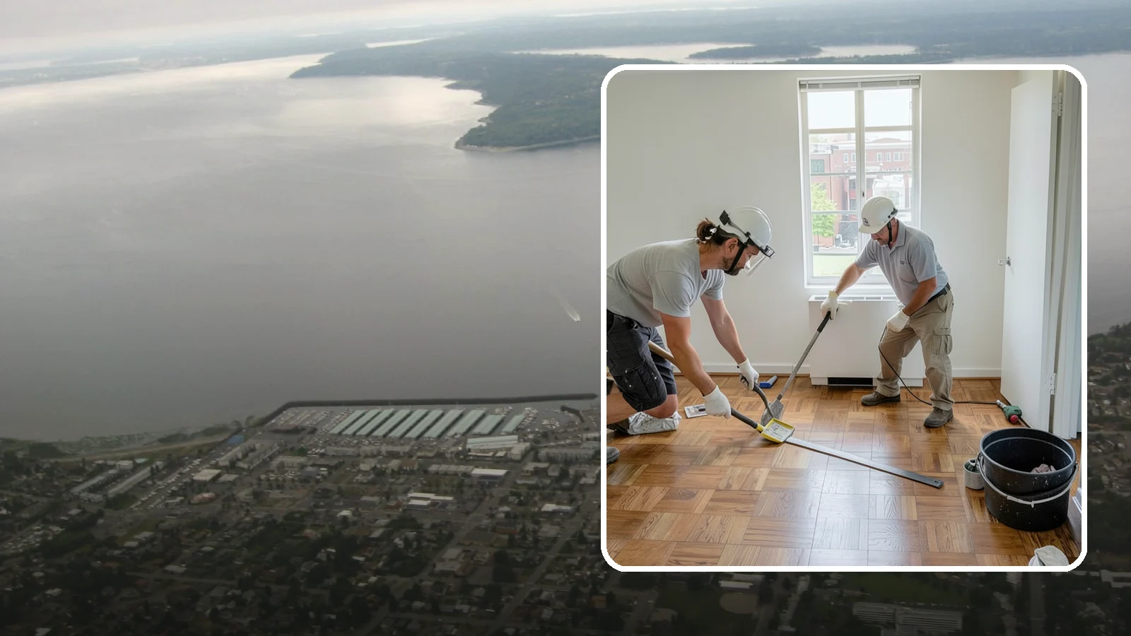 Bedroom Flooring Installation in Des Moines, King County, WA - Bedroom flooring installation that creates a warm, quiet, and comfortable retreat to rest and recharge.
