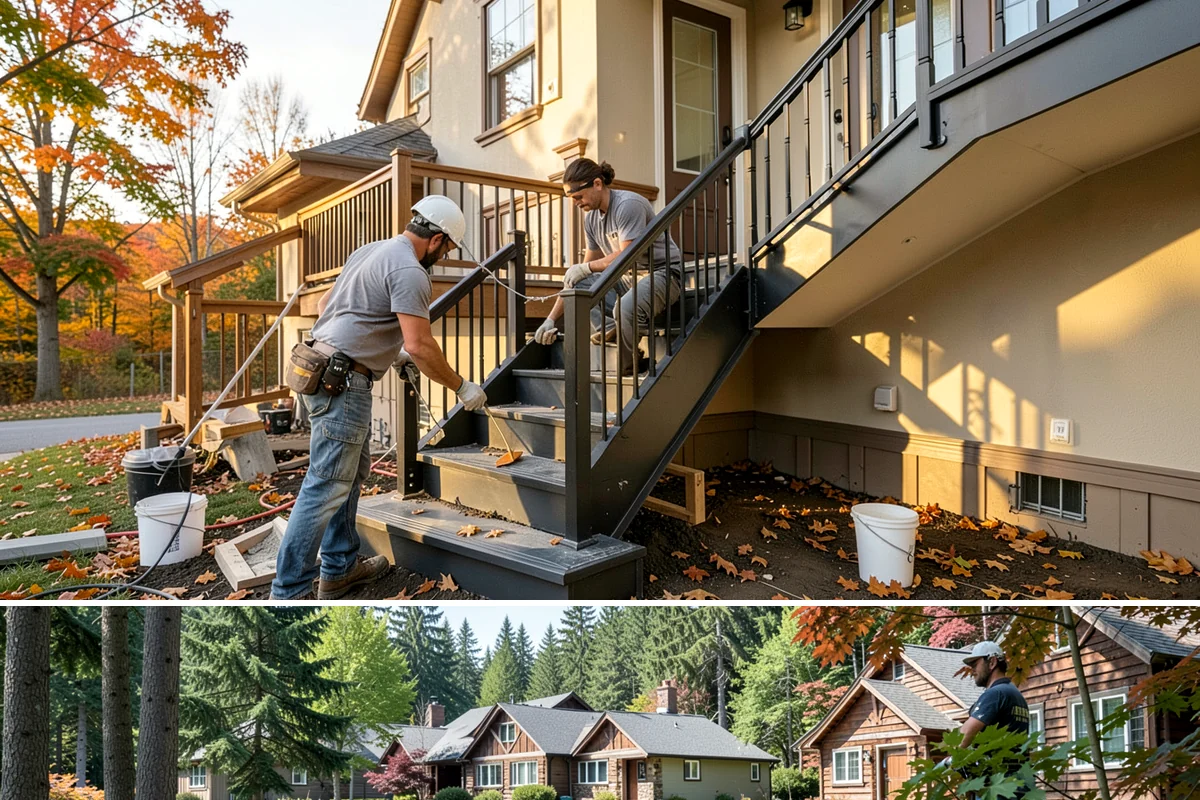 Bedroom Flooring Installation in Edgewood, Pierce County, WA - Bedroom floors can be installed any season, with fall a favorite time to add warmth before winter.