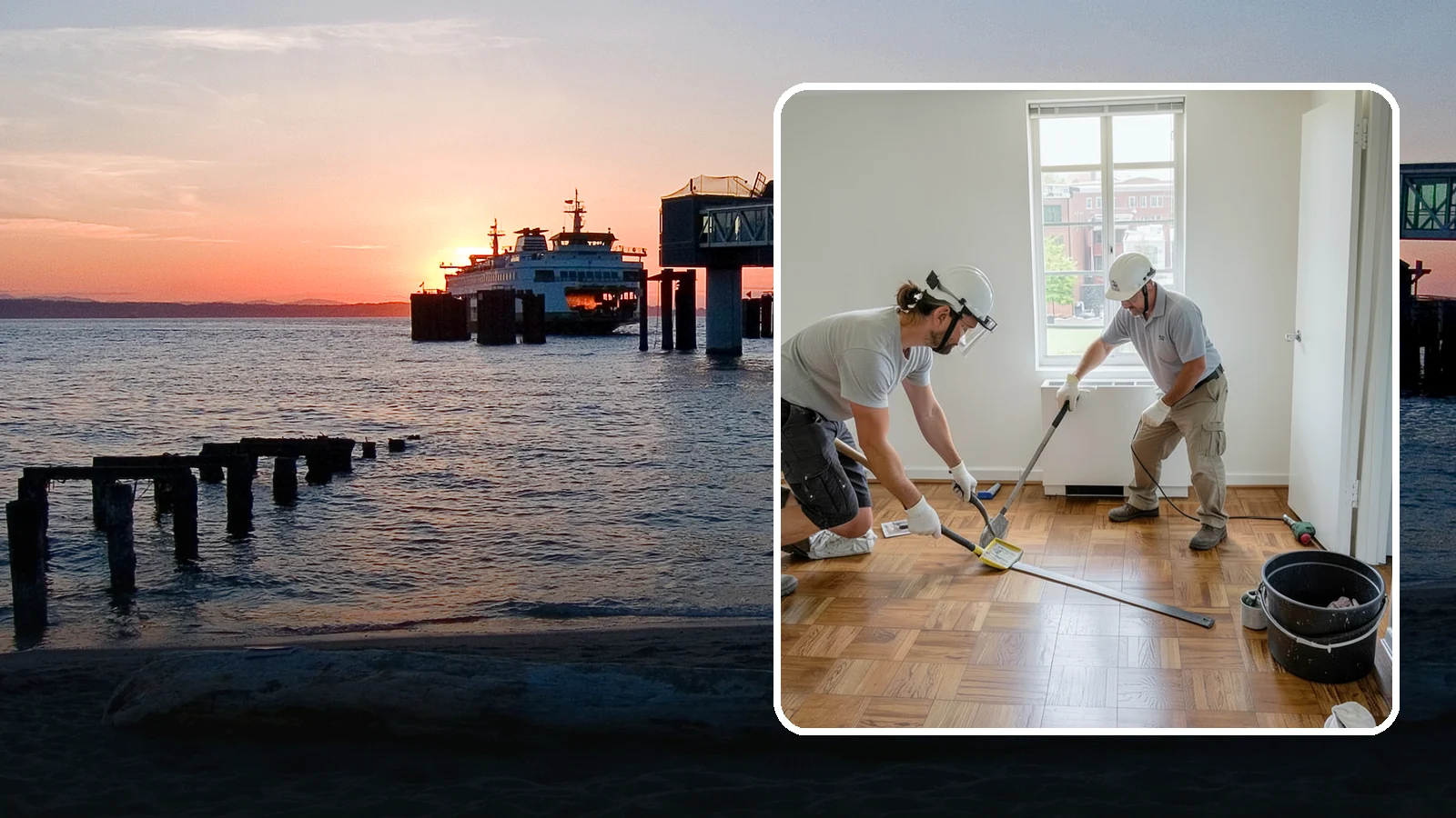 Bedroom Flooring Installation in Edmonds, Snohomish County, WA - Bedroom flooring installation that creates a warm, quiet, and comfortable retreat to rest and recharge.