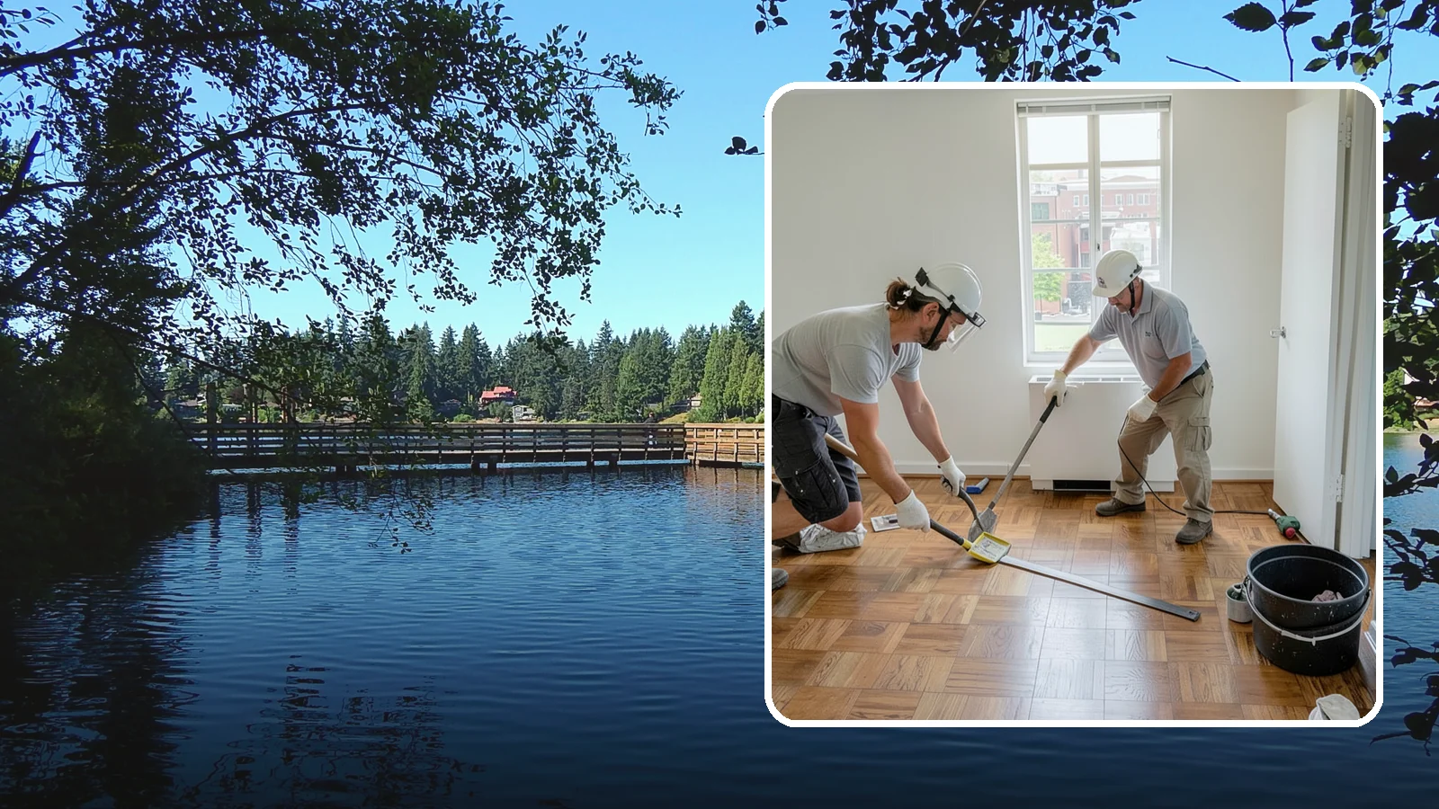 Bedroom Flooring Installation in Federal Way, King County, WA - Bedroom flooring installation that creates a warm, quiet, and comfortable retreat to rest and recharge.