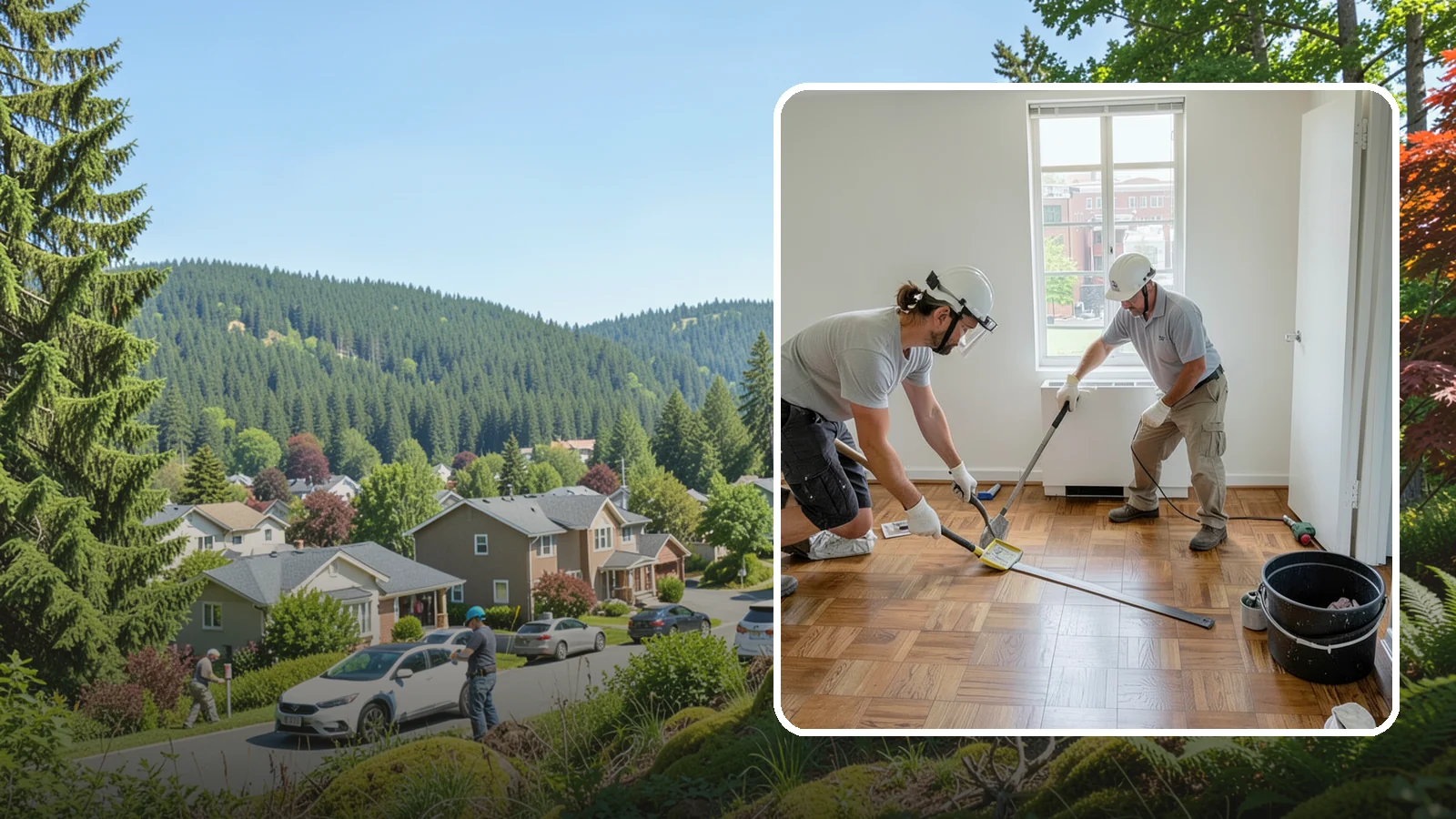Bedroom Flooring Installation in Index, Snohomish County, WA - Bedroom flooring installation that creates a warm, quiet, and comfortable retreat to rest and recharge.
