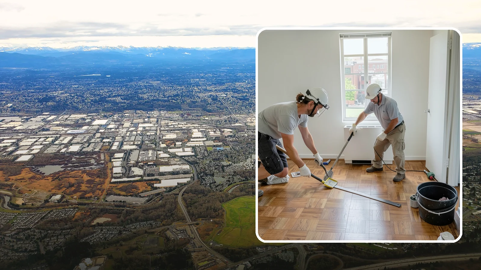 Bedroom Flooring Installation in Kent, King County, WA - Bedroom flooring installation that creates a warm, quiet, and comfortable retreat to rest and recharge.