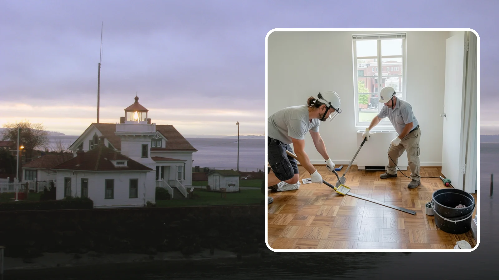 Bedroom Flooring Installation in Mukilteo, Snohomish County, WA - Bedroom flooring installation that creates a warm, quiet, and comfortable retreat to rest and recharge.