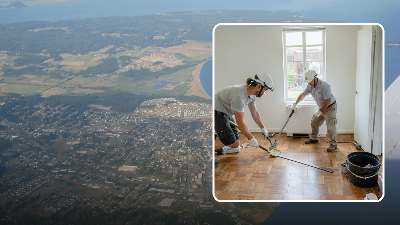 Bedroom Flooring Installation in Oak Harbor, Island County, WA - Bedroom flooring installation that creates a warm, quiet, and comfortable retreat to rest and recharge.