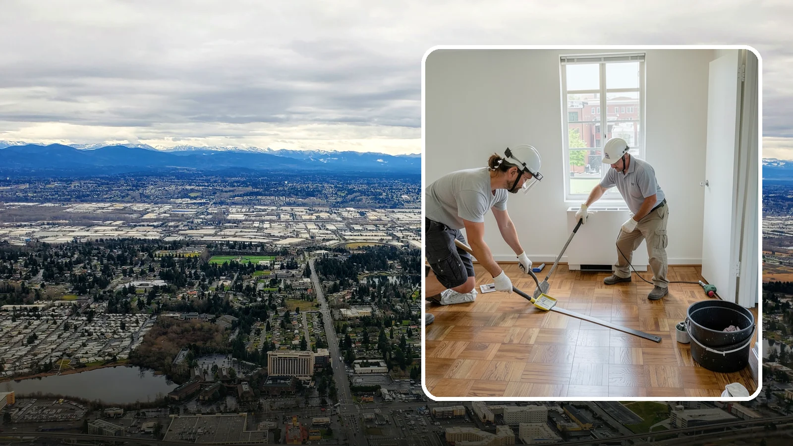 Bedroom Flooring Installation in SeaTac, King County, WA - Bedroom flooring installation that creates a warm, quiet, and comfortable retreat to rest and recharge.