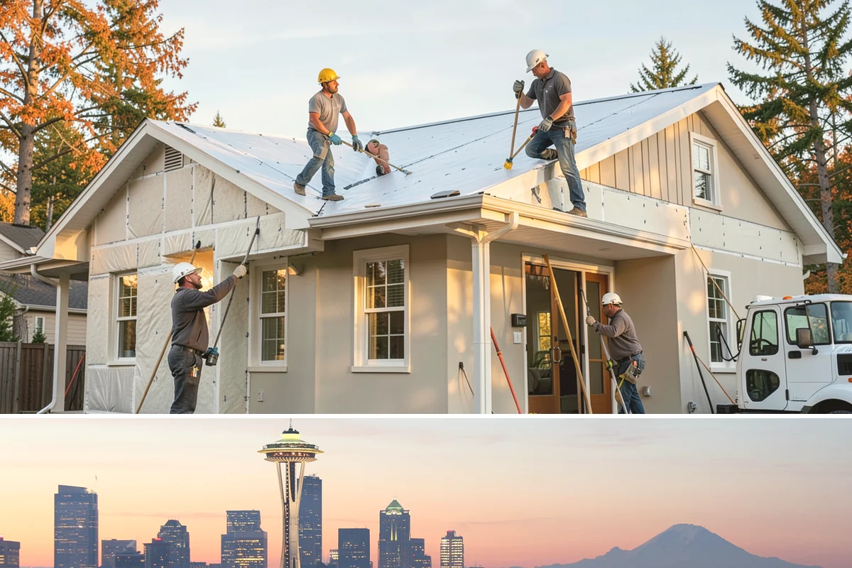 Bedroom Flooring Installation in Seattle, King County, WA - Bedroom floors can be installed any season, with fall a favorite time to add warmth before winter.