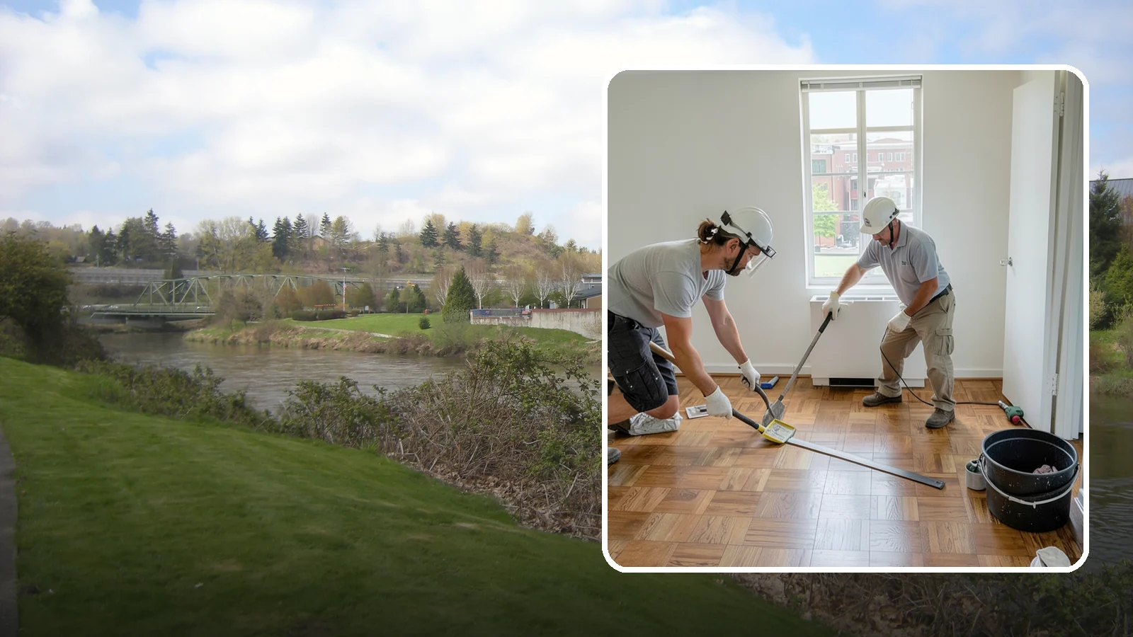 Bedroom Flooring Installation in Tukwila, King County, WA - Bedroom flooring installation that creates a warm, quiet, and comfortable retreat to rest and recharge.