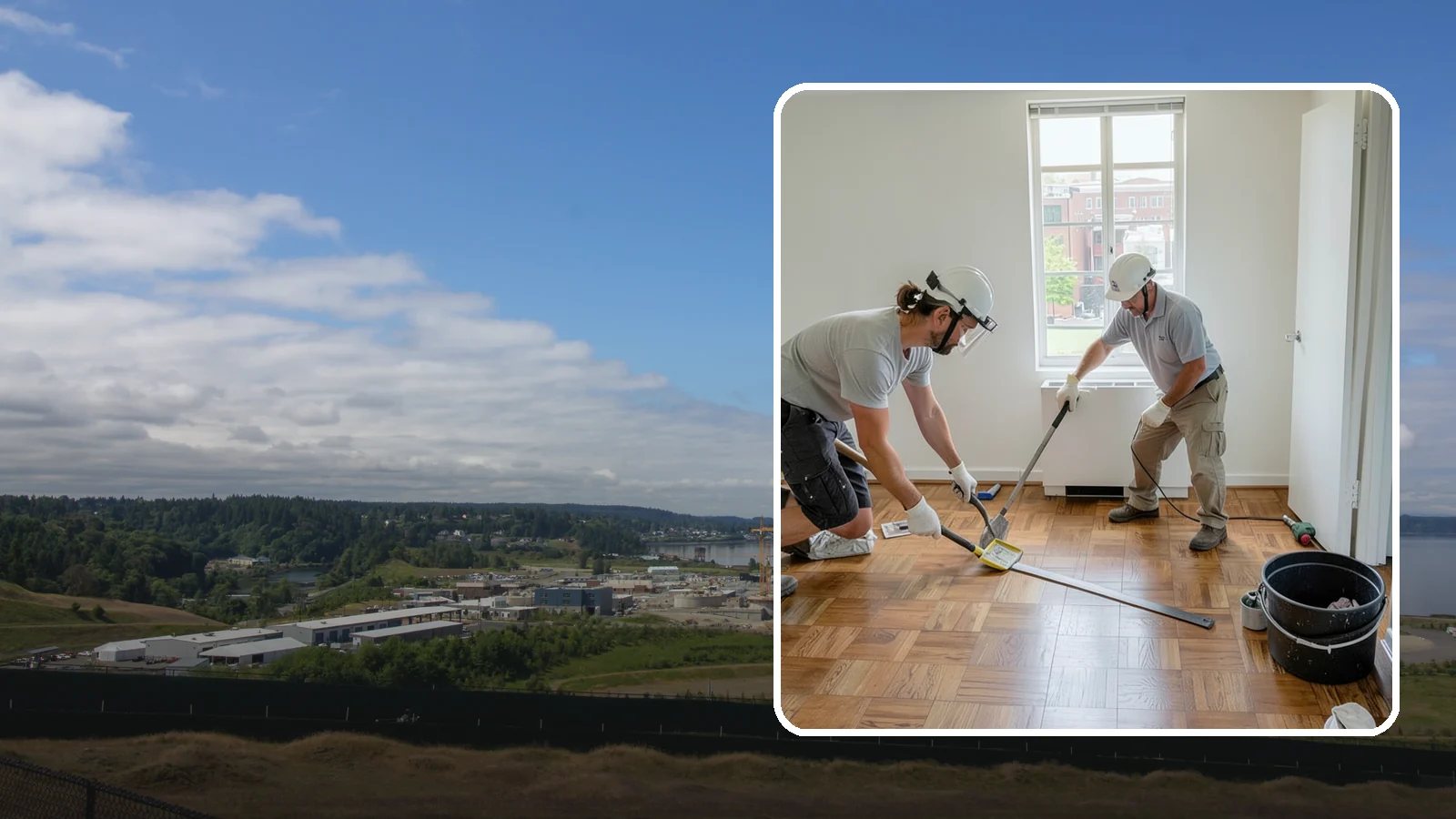 Bedroom Flooring Installation in University Place, Pierce County, WA - Bedroom flooring installation that creates a warm, quiet, and comfortable retreat to rest and recharge.