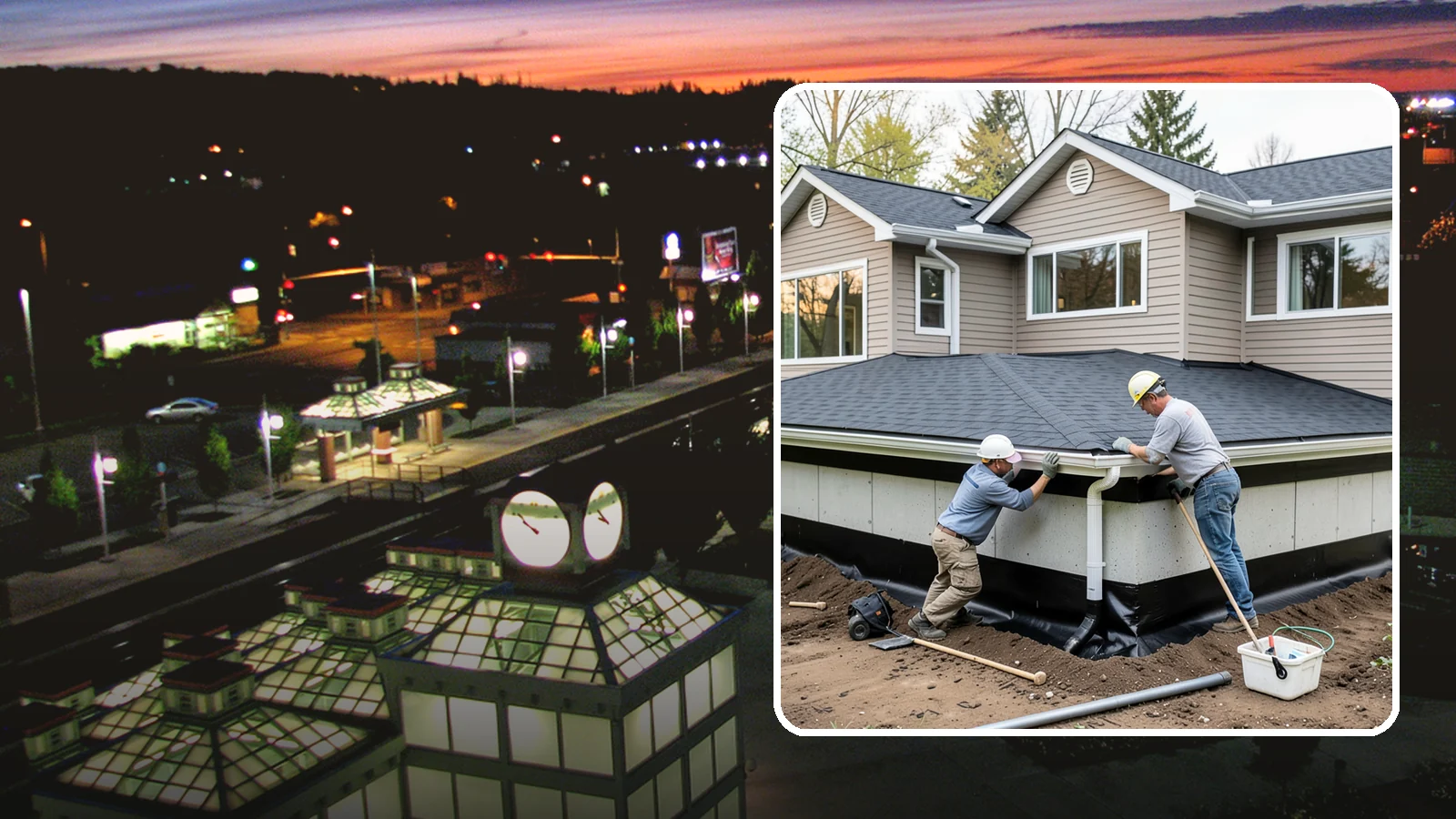 Below-Grade Waterproofing in Auburn, King County, WA - Protecting foundation walls and floors that sit below ground from hydrostatic pressure and seepage.