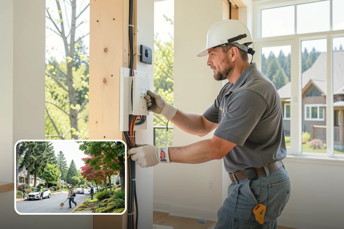 Below-Grade Waterproofing in Beaux Arts Village, King County, WA - Prevents seepage through foundation walls and cold joints