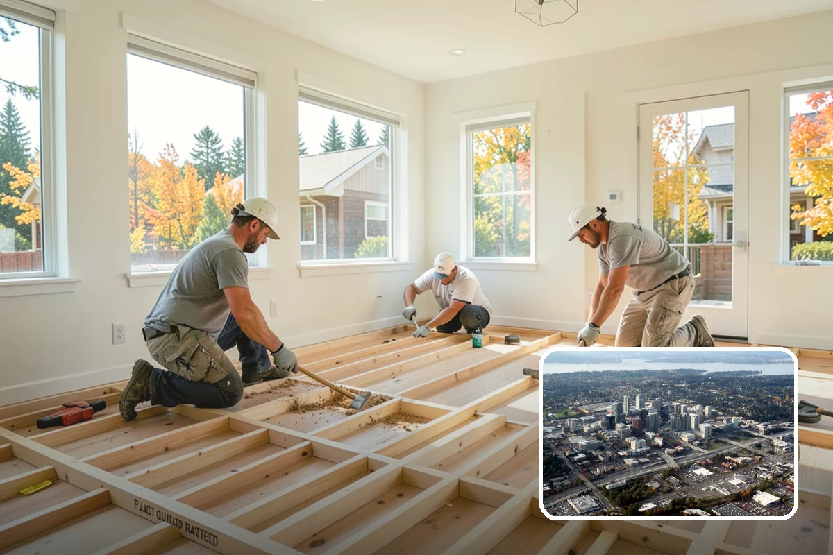 Below-Grade Waterproofing in Bellevue, King County, WA - Prevents seepage through foundation walls and cold joints