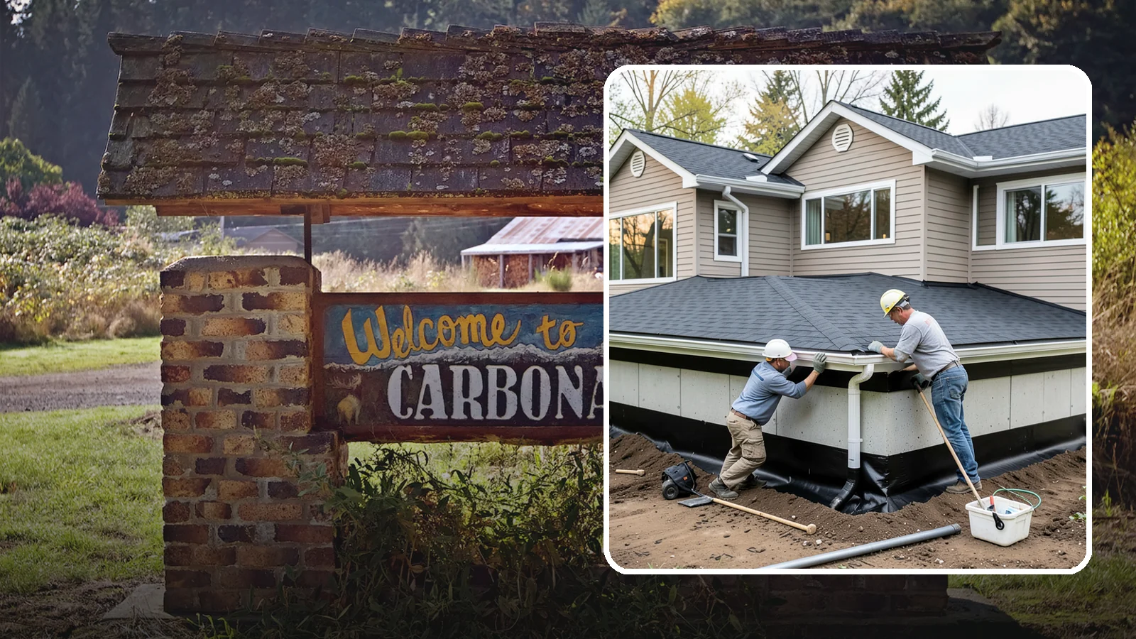Below-Grade Waterproofing in Carbonado, Pierce County, WA - Protecting foundation walls and floors that sit below ground from hydrostatic pressure and seepage.