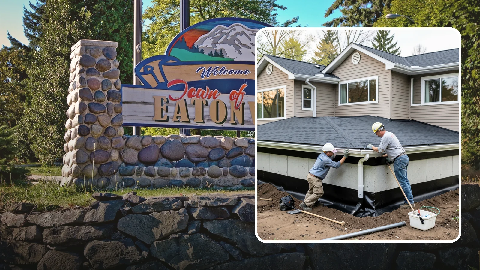 Below-Grade Waterproofing in Eatonville, Pierce County, WA - Protecting foundation walls and floors that sit below ground from hydrostatic pressure and seepage.