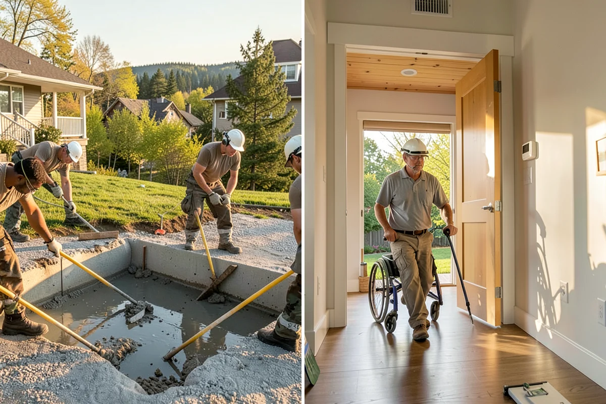 Below-Grade Waterproofing in Enumclaw, King County, WA - Assess water entry points, grading, and soil conditions around the foundation