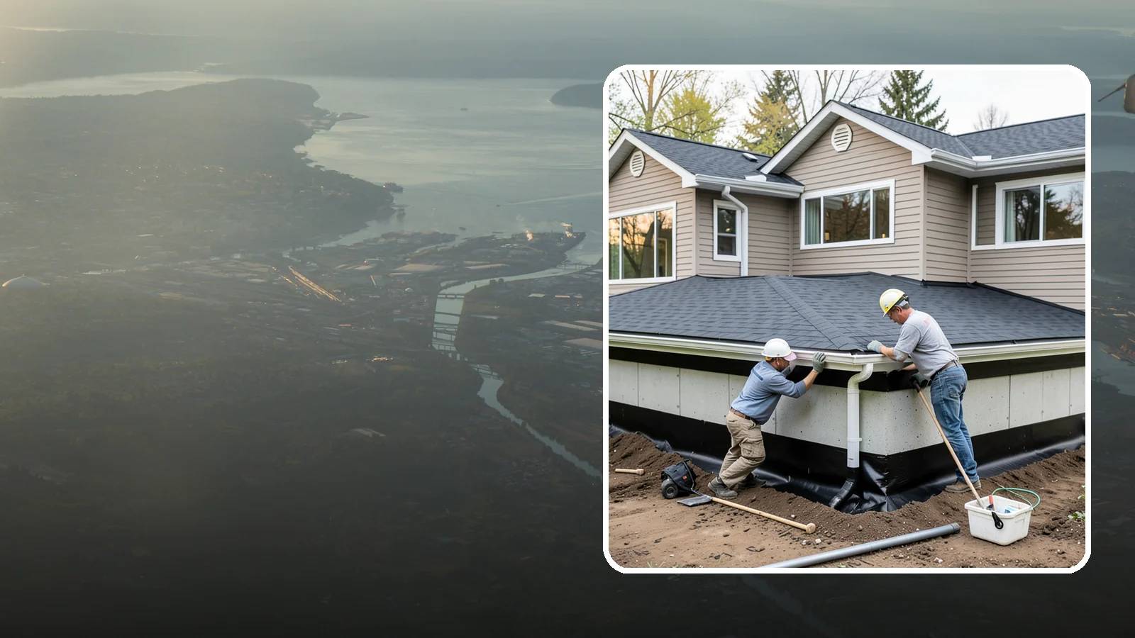 Below-Grade Waterproofing in Fife, Pierce County, WA - Protecting foundation walls and floors that sit below ground from hydrostatic pressure and seepage.