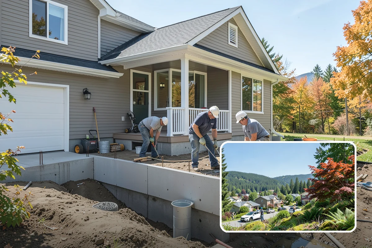 Below-Grade Waterproofing in Index, Snohomish County, WA - Prevents seepage through foundation walls and cold joints